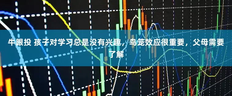 牛跟投 孩子对学习总是没有兴趣，鸟笼效应很重要，父母需要了解